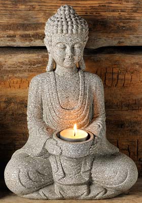 Tuotekuva: Meditoiva Buddha polyesteria Tuotekuva: Meditoiva Buddha polyesteria