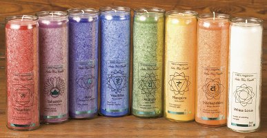 Tuotekuva: Chakra-kynttilät Tuotekuva: Chakra-kynttilät