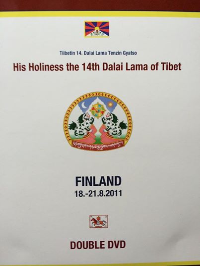 Tuotekuva: Dalai Lama Finland 18-21.8.2011 Tuotekuva: Dalai Lama Finland 18-21.8.2011